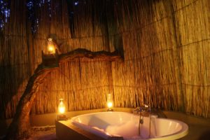Bathing at night by candlelight at Kosi Bay is an unforgettable experience