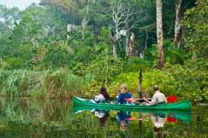 Canoeing at Kosi Forest Lodge