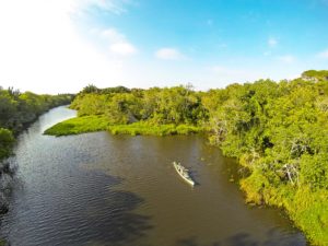 Canoeing at Kosi Forest Lodge