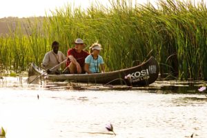 Canoeing at Kosi Forest Lodge