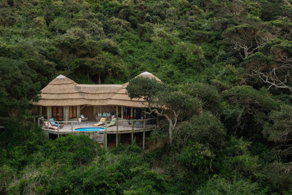 Deluxe Ocean View Room at Thonga Beach Lodge, located within the iSimangaliso Wetland Park in KwaZulu-Natal