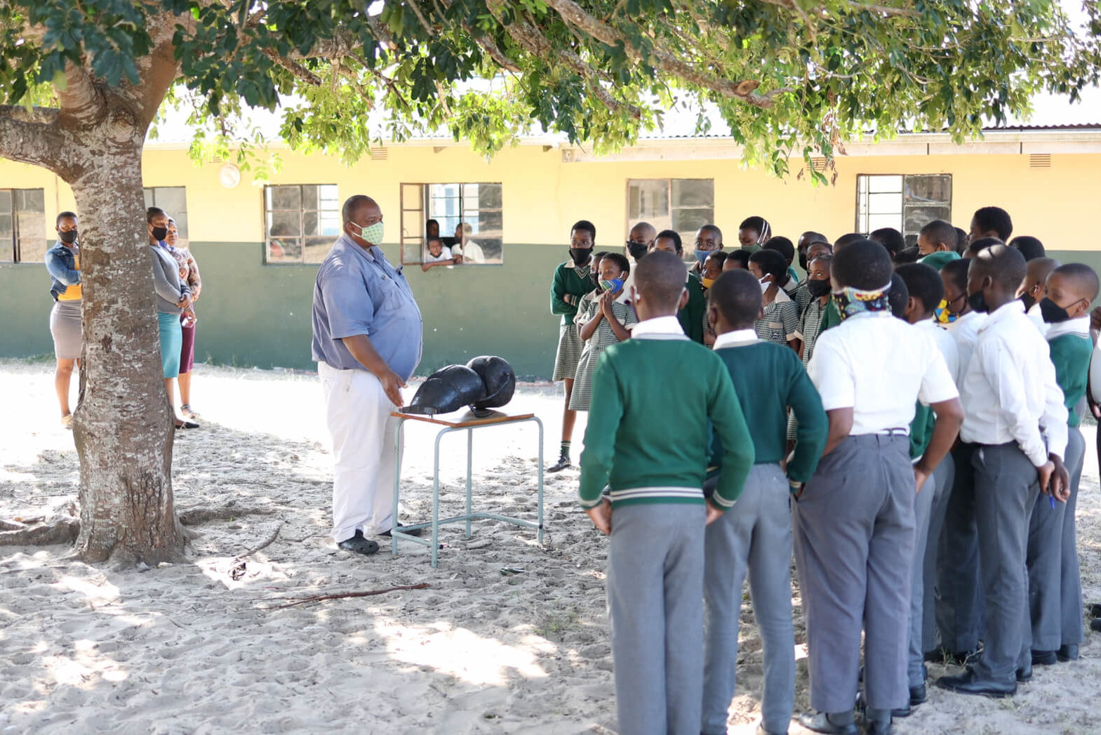 School supported by the Isibindi Foundation (travelling with purpose)